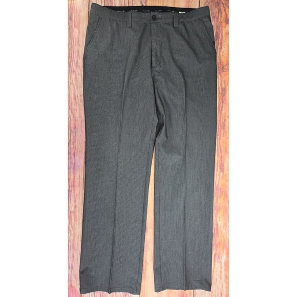 Travis Mathew Mens Pinstripe Dress Pants Size 36 X 32 Polyester/Rayon - Picture 1 of 9